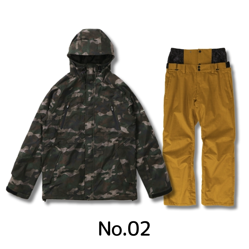 ポンタぺス（PONTAPES） スノーボードウェア レンタルよりお得 5点