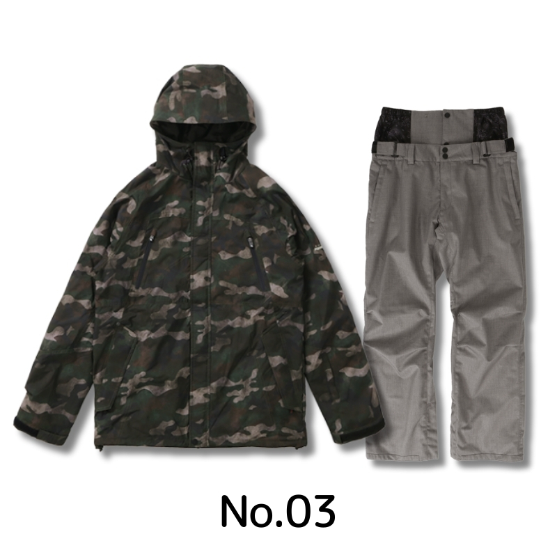 ポンタぺス（PONTAPES） スノーボードウェア レンタルよりお得 5点