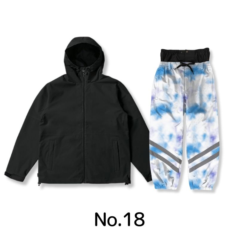 ポンタぺス（PONTAPES） スノーボードウェア スノーウェア 上下セット