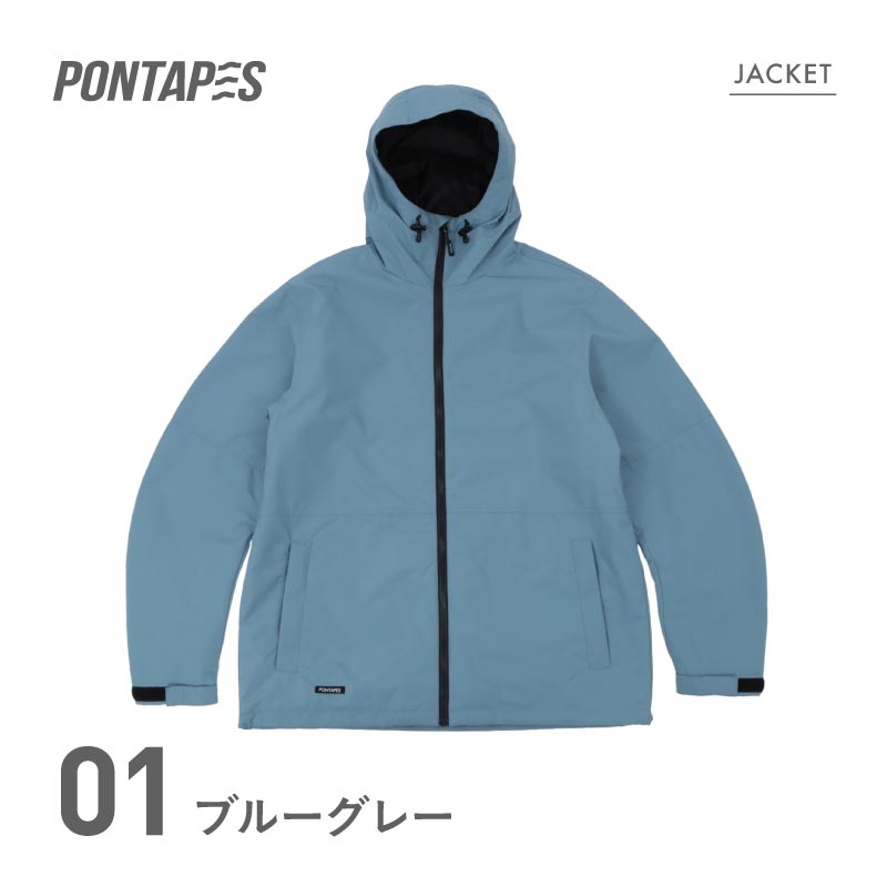 ポンタぺス（PONTAPES） スノーライトジャケット フード付 スノー