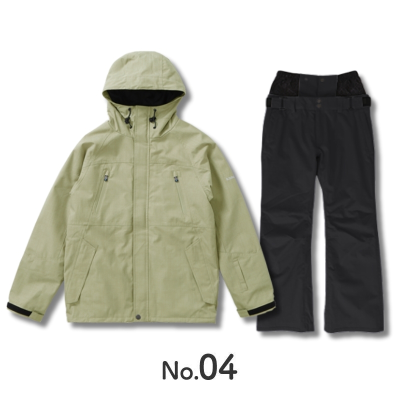 ICEPARDAL レンタルよりお得 スノボウェア 3点セット