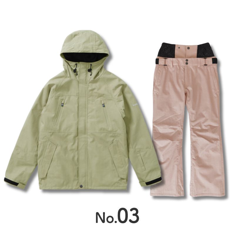 【新品未使用】❄️iCEPARDAL スノボーウェア 上下セット ICEPARDAL（アイスパーダル） 5点セット レンタルよりお得