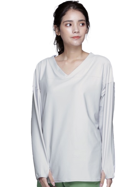 ラッシュガード レディース 長袖 Tシャツ ロング丈 UPF50＋ UV UVカット 体型カバー 大きいサイズ 水陸両用 IF-142  :132540036:OC SPORTS ヤフー店 - 通販 - Yahoo!ショッピング