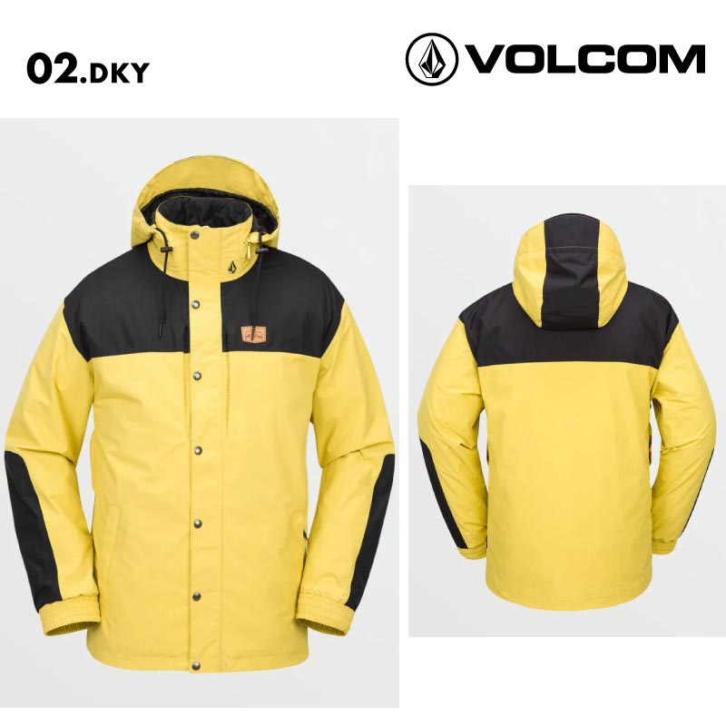 【VOLCOM 】スノーボードウェア　ネオンイエロー VOLCOMスノーボードウエア VOLCOM ボルコム スノーボード ウェア