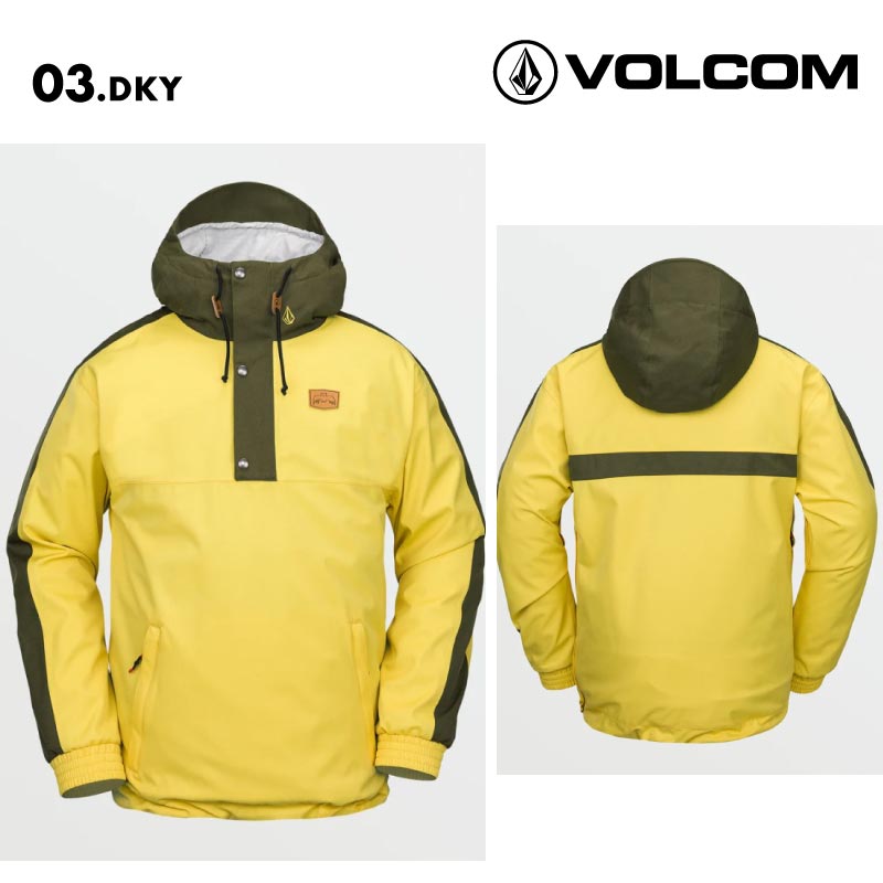 VOLCOM イエロー Mサイズ スノーボードウェア fit=scale-down,w=1200
