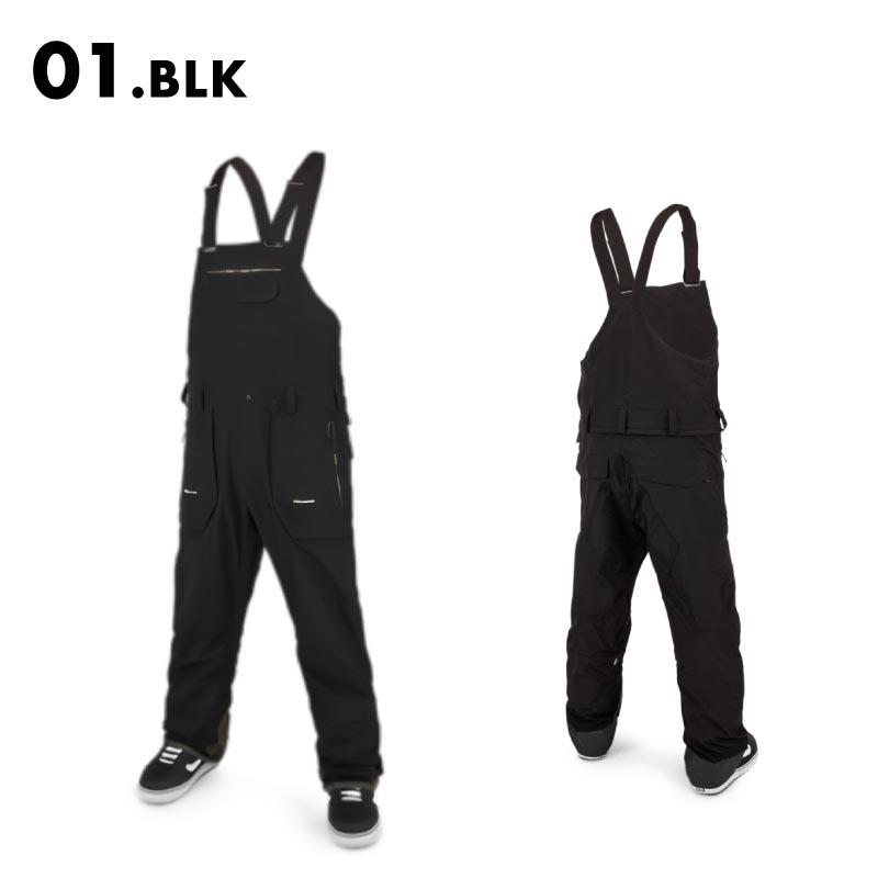 Volcom メンズ　スノーボードウェア 上下　L カーキ ブラック ビブパンツ VOLCOM 23-24 VOLCOM/ボルコム RAIN GORE-TEX BIB overall