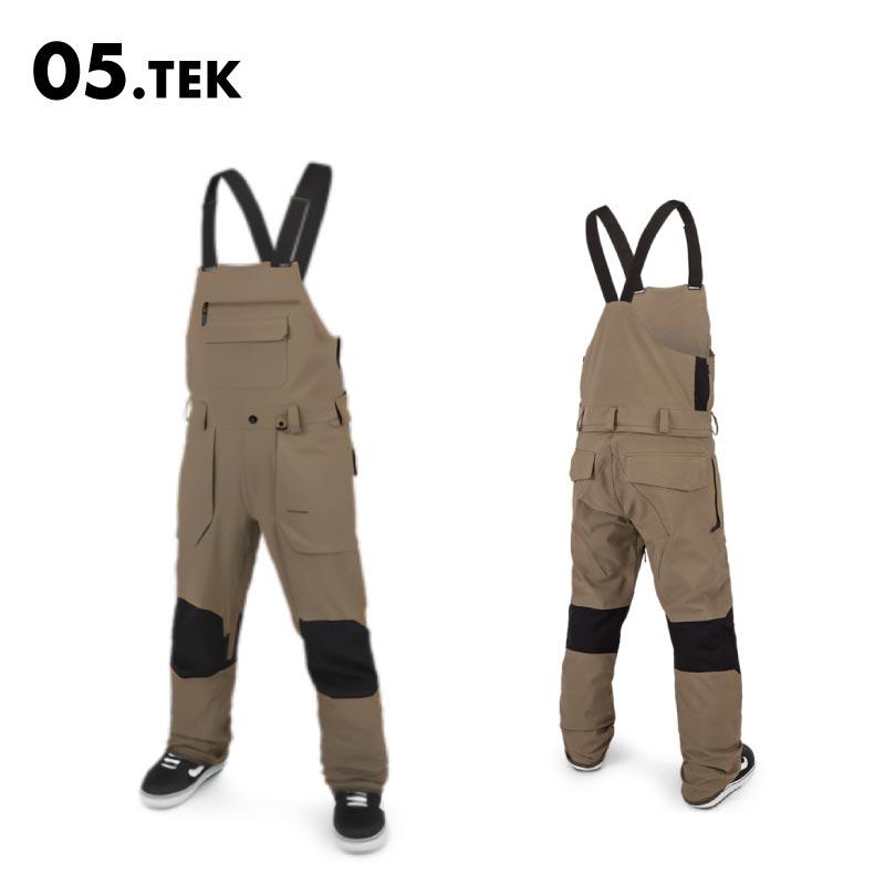 ボードウェアVOLCOM ビブパン L ブラック VOLCOM ボルコム スノーボード ウェア パンツ ユニセックス