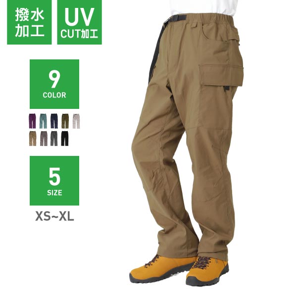ネームレスエイジ アウトドア パンツ ロング ストレッチ カーゴ