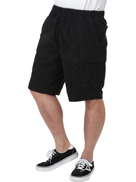 EVISU コーデュロイ ブラック ショートパンツ サイズ36 ネームレスエイジ コーデュロイ パンツ メンズ レディース
