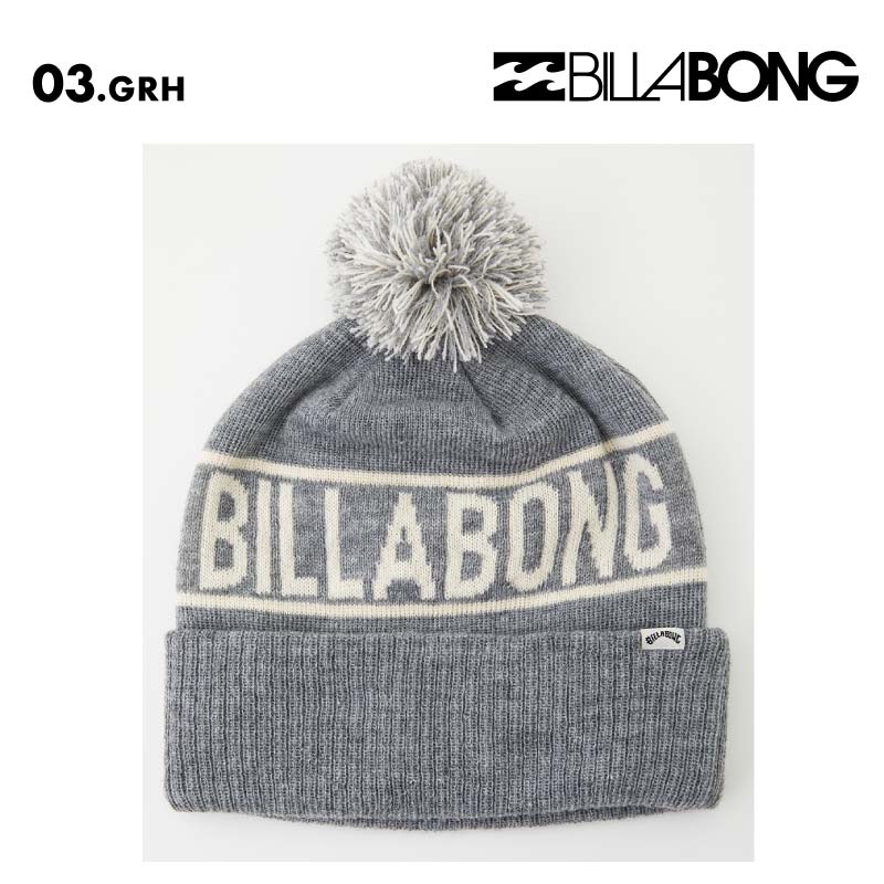 BILLABONG（ビラボン） ニット帽 レディース PONPON JQ BEANIE 2024