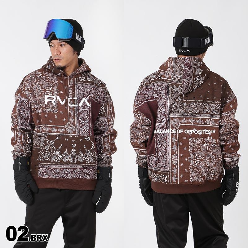 RVCA/ルーカ メンズ スノーウェア 撥水パーカー スノーボードウェア スノボウェア スキーウェア...