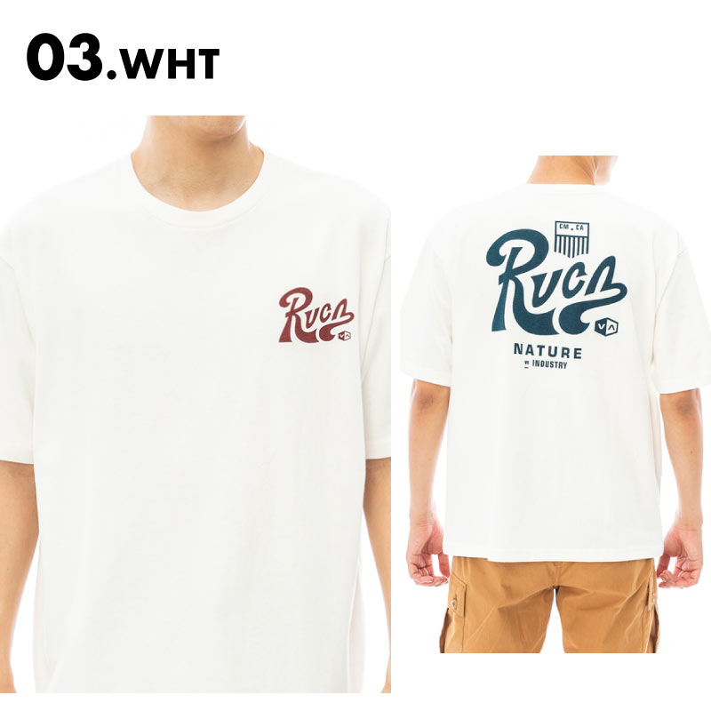 RVCA/ルーカ メンズ 半袖 Tシャツ TACTIX SS 2023 SUMMER トップス TEE カットソー 春夏 半そで ブランド BD041-269｜oc-sports｜04