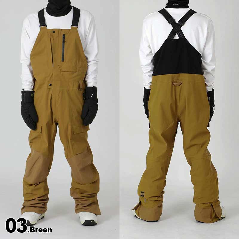 686 メンズ GORE-TEX スノーボードウェア ビブパンツ スノーウェア