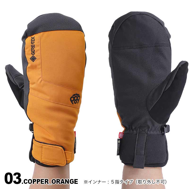 686 メンズ スノーボード グローブ ミトン GORE-TEX スノー