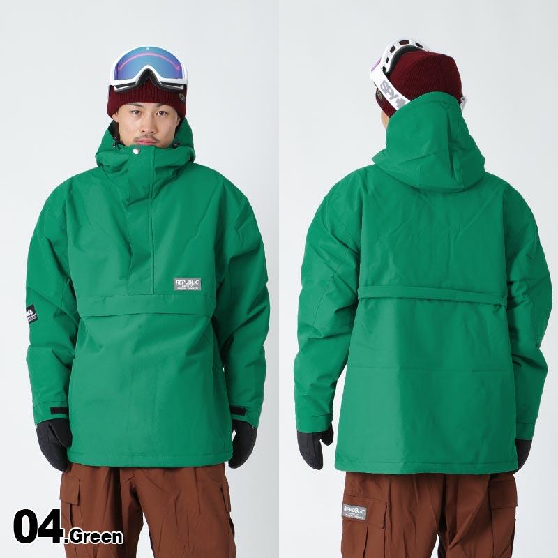 REPUBLIC スノーボードジャケット メンズ 即出荷 22-23 REPUBLIC &CO/リパブリック DWYCK parka メンズ