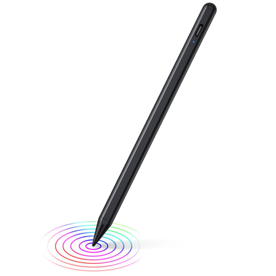 タッチペン ipad ペンシル 対応 極細 高感度 軽量 遅延なし 専用ペン USB充電 全機種対応 高精度 タブレット スタイラスペン