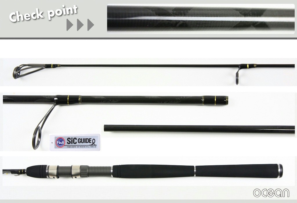 シーバス、ヒラメロッド ヒラメ シーバス ルアー スピニング シーバスロッド ocean TR03W