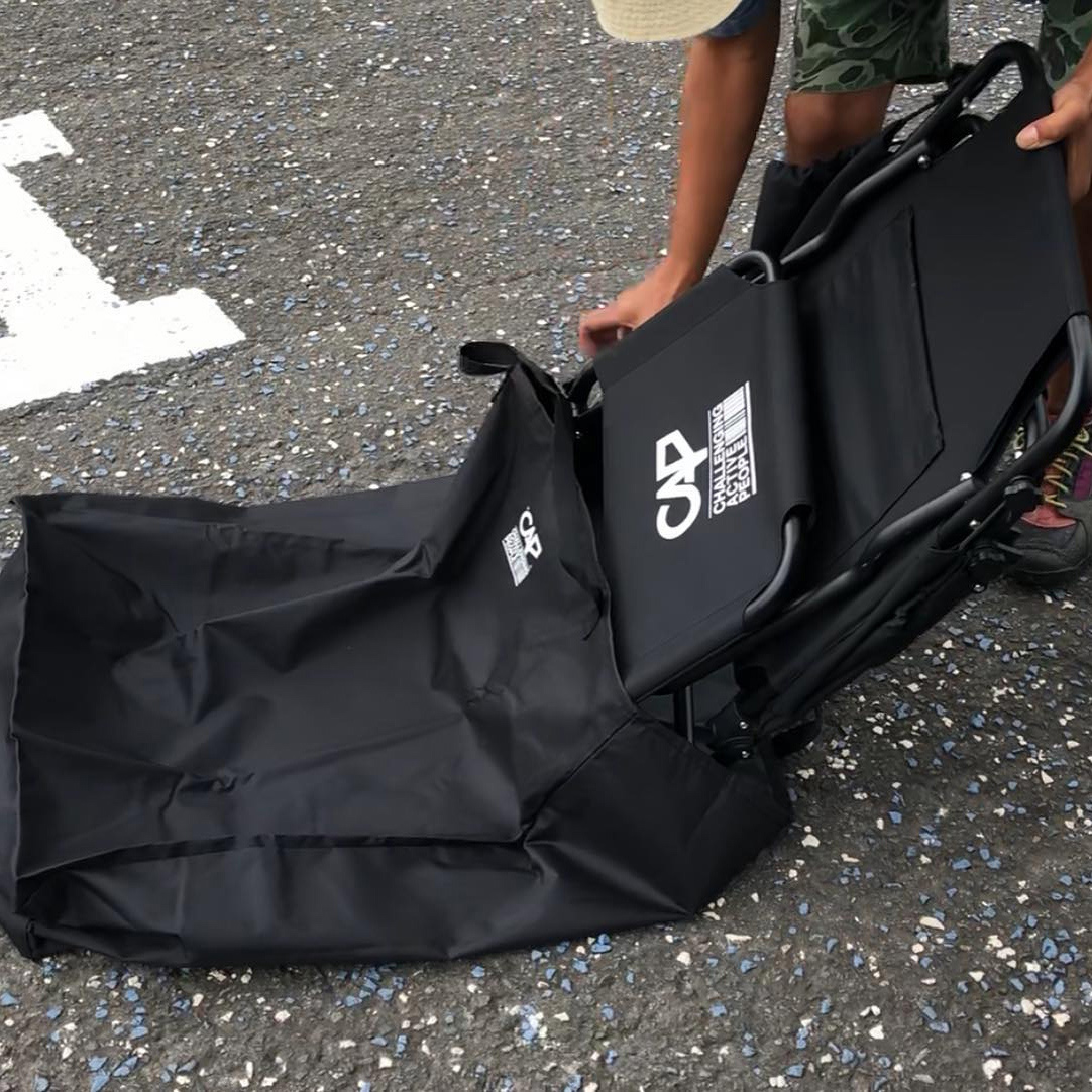 新品未使用。CAP バギーチェア　キャリーカート ブラック　送料込み 5004003-4.jpg