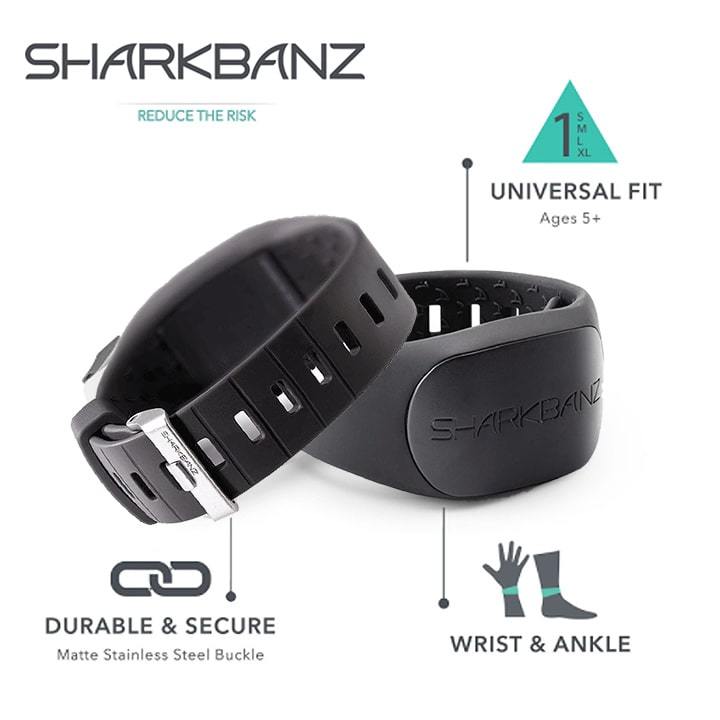 シャークバンズ 2 SHARKBANZ サメ避けバンド 磁気 フリーサイズ 足首用