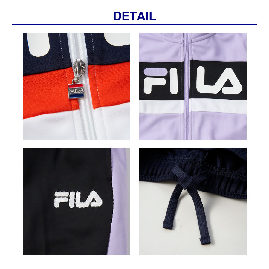 FILA ジャージ キッズ 子供 上下セット セットアップ 長袖