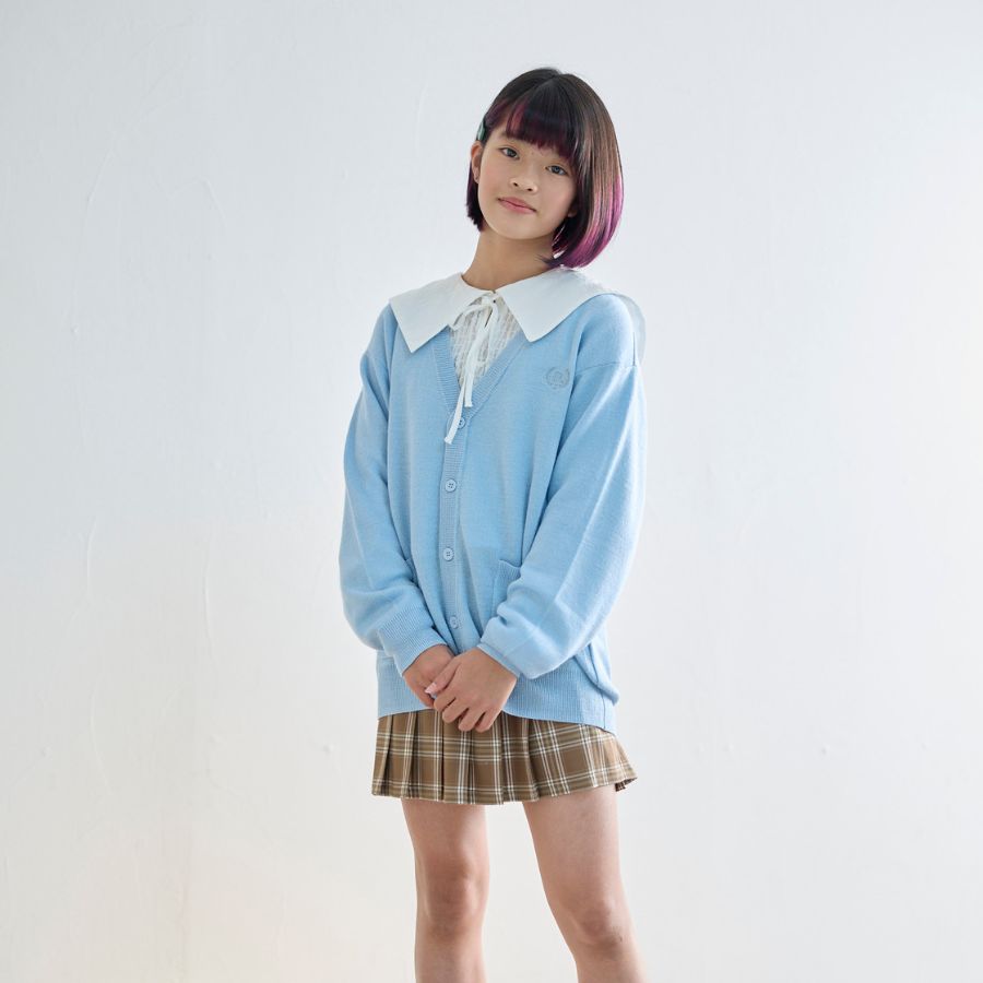 repipi armario レピピアルマリオ カーディガン キッズ 女の子 スクールカーディガン ニット 制服 入学式 新学期準備 140 150  160 170 142822 SALE : 142822 : OCEANweb Yahoo! JAPAN店 - 通販 - Yahoo!ショッピング