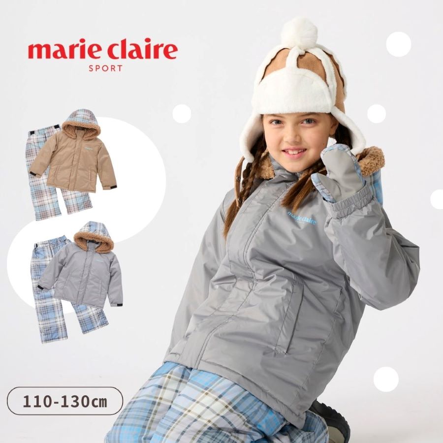 人気ブランド 海外通販 - 国内入手困難 Marie Claire サイズ スノースーツ 女の子 スノーウェア キッズ スキー