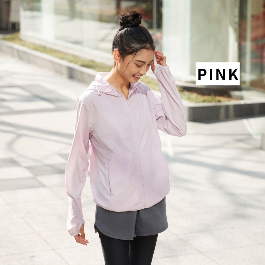 FILA（フィラ） ラッシュガード レディース 長袖 uvカットパーカー