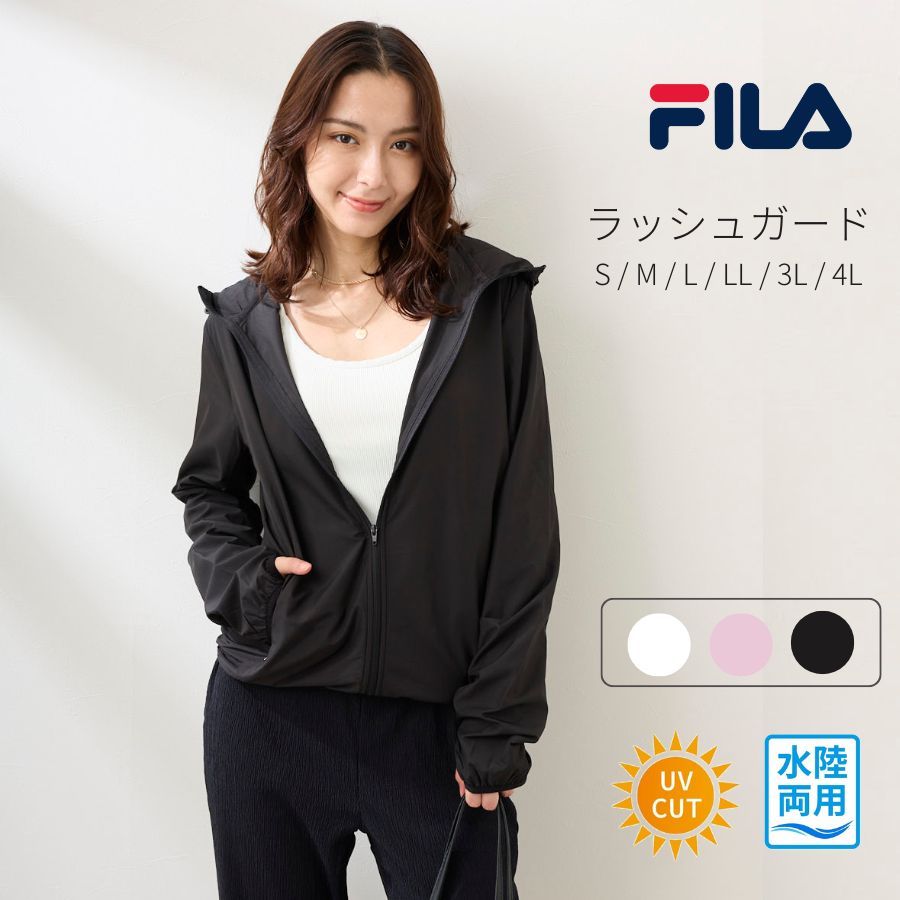 FILA フィラ パーカー プルオーバー ショート丈 レディース 長袖
