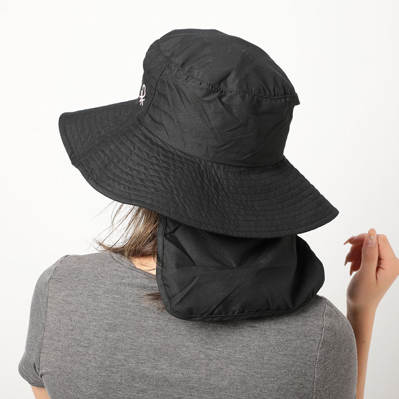 最大55 Offクーポン Benetton ベネトン レディース マリンハット アドベンチャーハット 日よけカバー ブラック Columbiatools Com