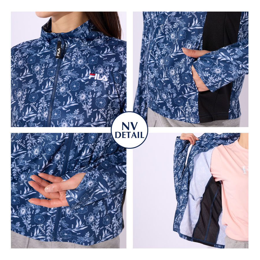 FILA ジップアップウェア ベージュ　レディース フルジップパーカー （ベージュ） -FILA（フィラ）公式通販