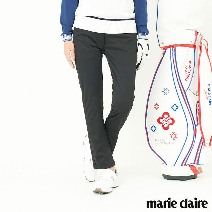 ストレッチ marie claire SPORT マリクレール レディース GOLF 9分丈