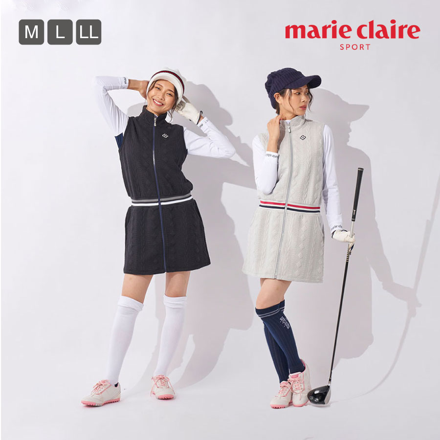 レディース ベスト チュニックべスト marie claire マリ クレール