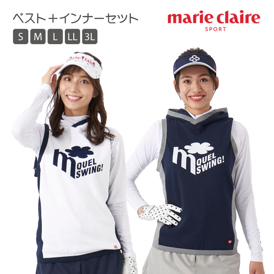 新品 marie claireゴルフウェア 4点セット