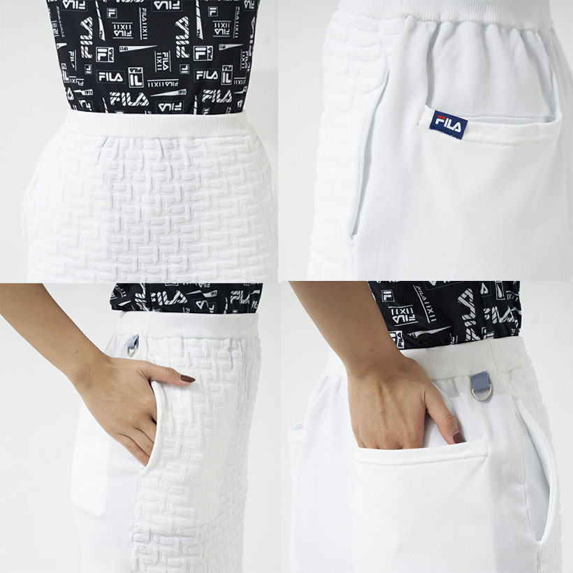 FILA ゴルフウェアレディース スカート ニットスカート 20代30代