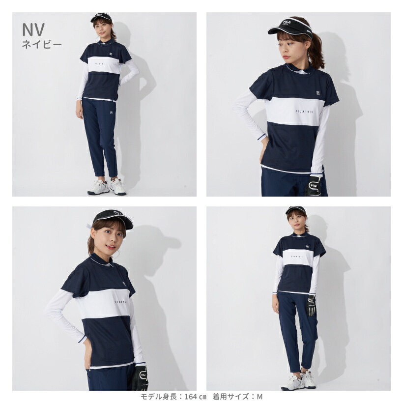 FILA GOLF フィラゴルフ ゴルフウェア 半袖 シャツ 長袖
