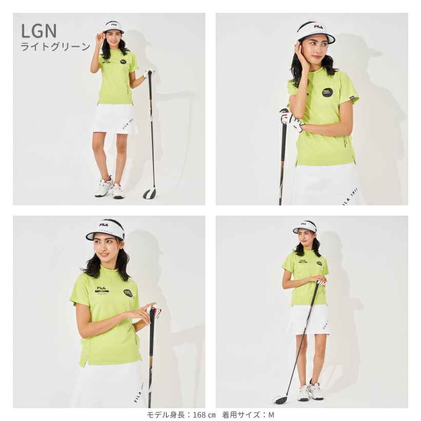 フィラ FILA ゴルフ GOLF モックネック シャツ 吸汗速乾 接触冷感 753640-08.jpg