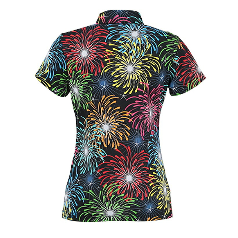 安い即納 ラウドマウス ゴルフ カノコ ポロシャツ Oceanweb Paypayモール店 通販 Paypayモール レディース 半袖 シャツ カラフル 総柄 花火 ファッション 新品豊富な Vanderschooten Com