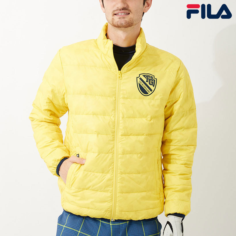 FILA フィラ GOLF メンズ ライトダウンブルゾン イエロー 781207アウトレットクリアランスセール :781207-yl:OCEANweb  Yahoo! JAPAN店 - 通販 - Yahoo!ショッピング