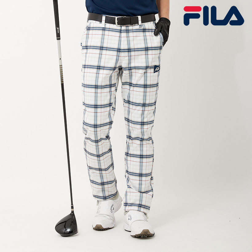 FILA 781305 OCEANweb PayPayモール店 - 通販 - PayPayモール フィラ GOLF メンズ ボンディングパンツ  ホワイト 定番