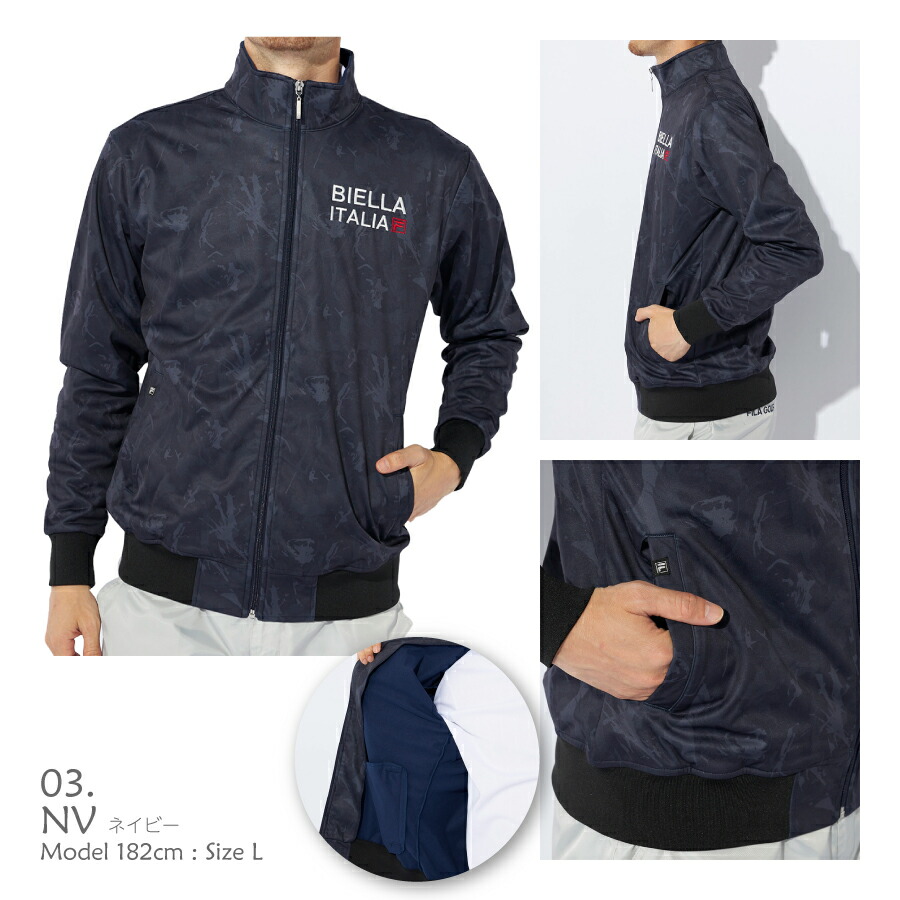 FILA GOLF メンズ ブルゾン ボンディングブルゾン 782232 : OCEANweb