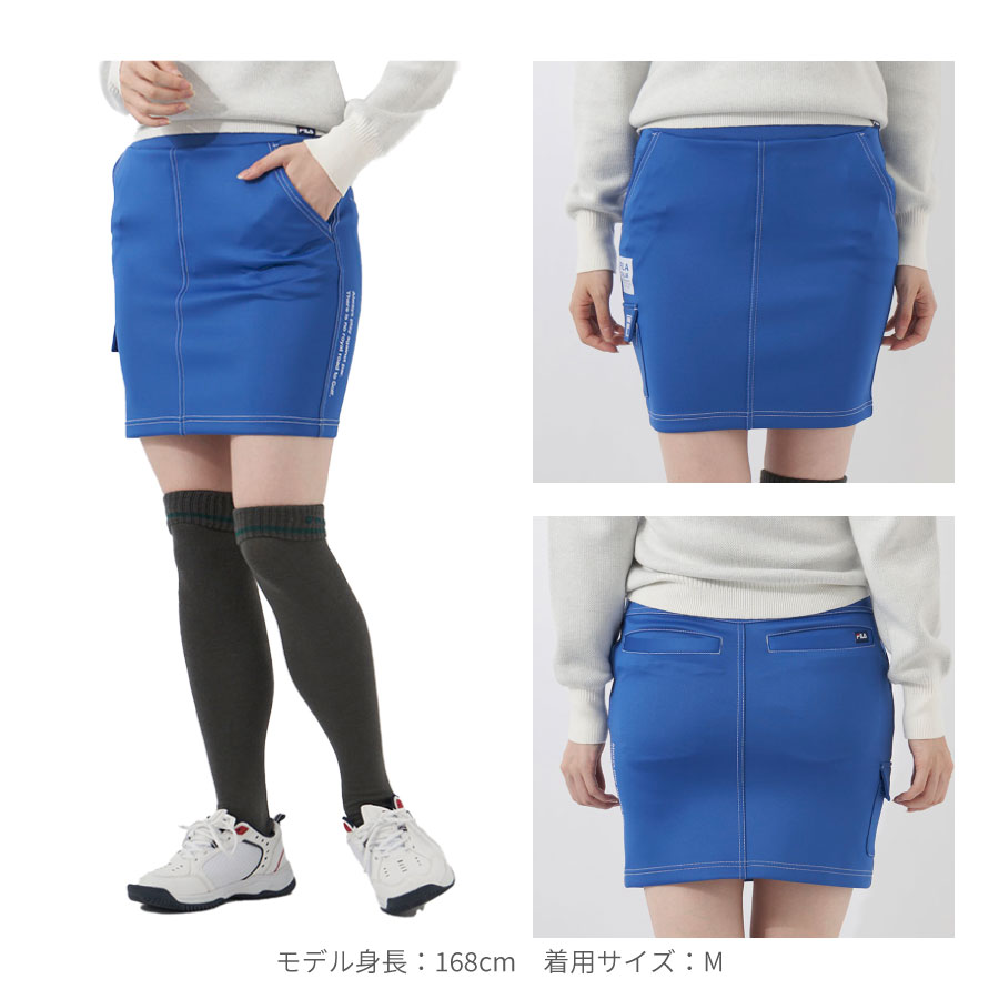 ゴルフ レディース スカート ダウン入り　Ｍ　未使用 le coq sportif GOLF（ルコックスポルティフ ゴルフ） セール ルコック