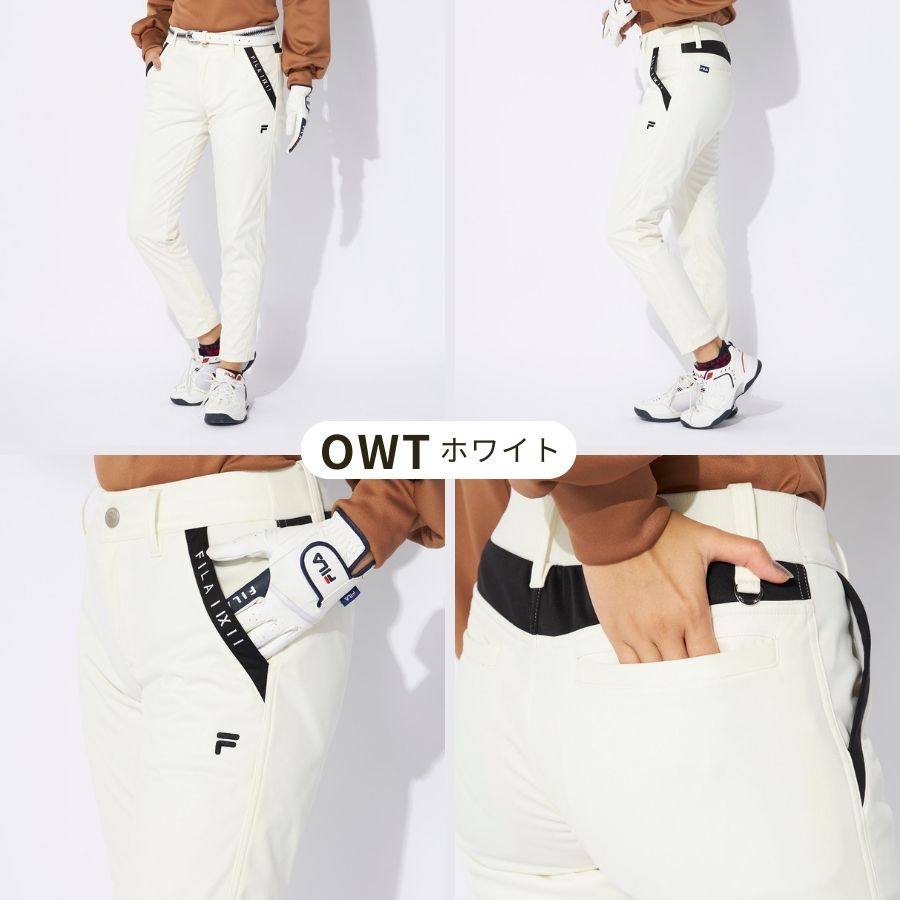 FILA GOLF 蓄熱ボンディングパンツ ゴルフウェア レディース フィラ