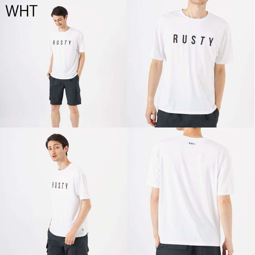 RUSTY（ラスティ） メンズ 半袖Tシャツ ブラック 912464 : OCEANweb