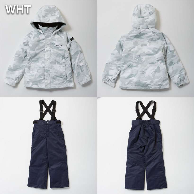 美品　RUSTY スキー　スノーボード　スノー　ウェア RUSTY ラスティ キッズ スノーウェア 940602 : OCEANweb Yahoo! JAPAN