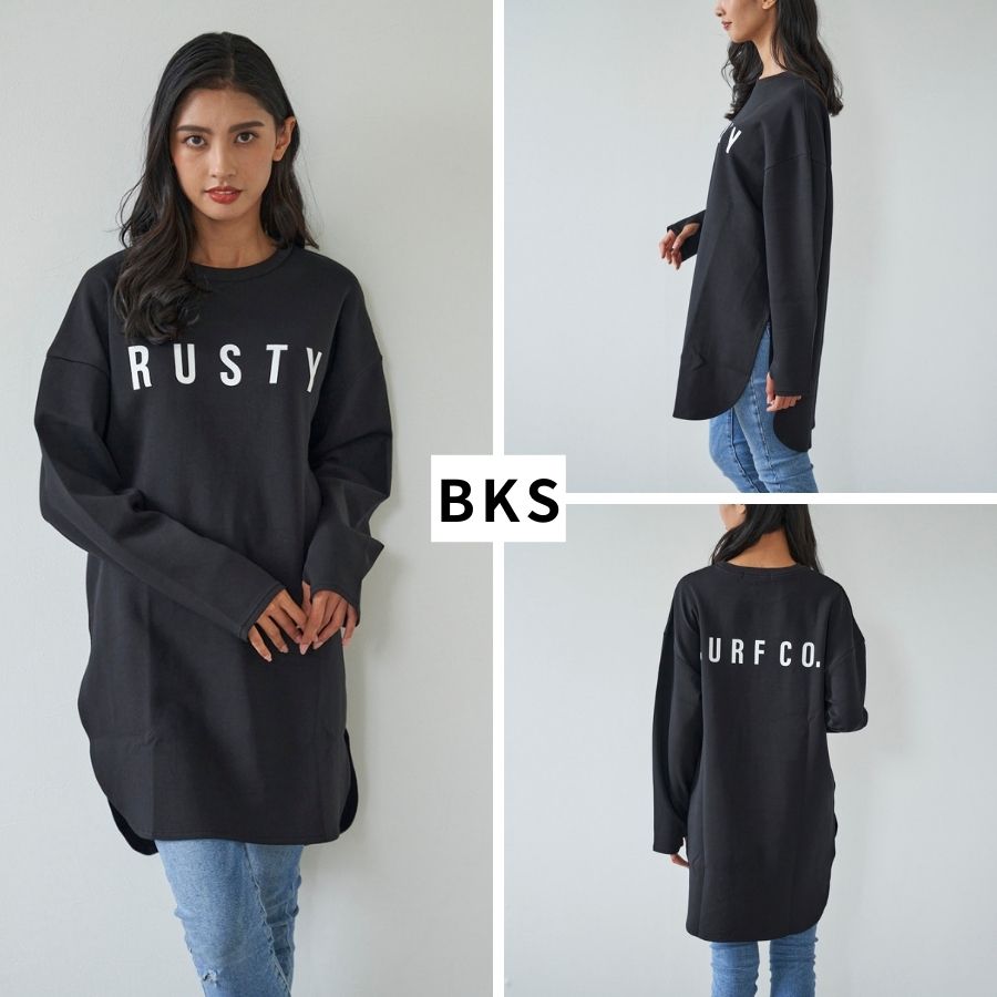 RUSTY（ラスティ） レディース チュニック スウェット 9510021