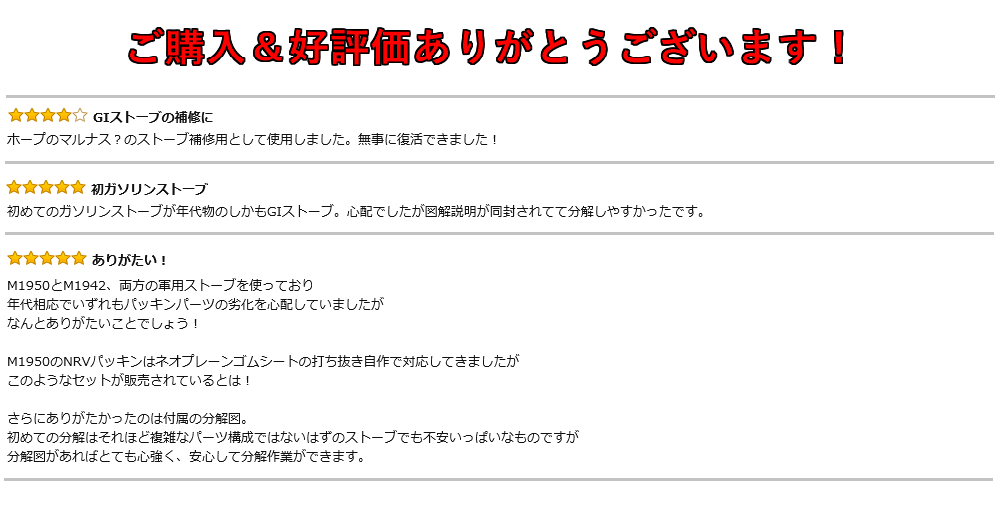 M-1950/アラジンM-1942 軍用ストーブ用リペアパーツ : military-01 : GNC SHOP - 通販 - Yahoo!ショッピング