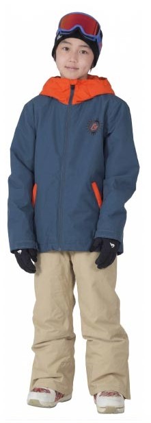 Quiksilver スノーボードウェア 子ども用 Quiksilver（クイックシルバー） スノーボードウェア 上下セット