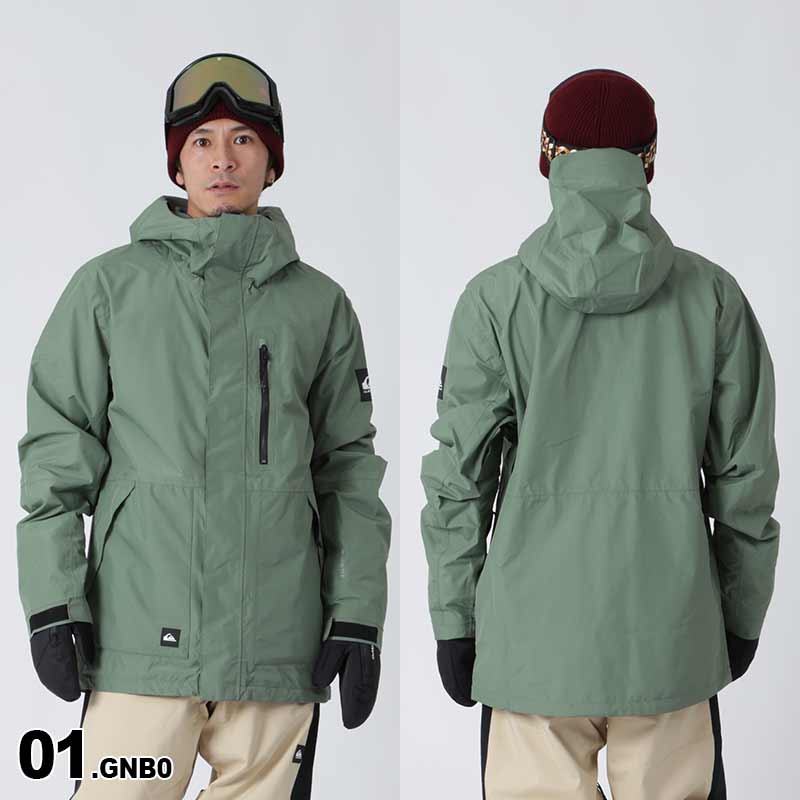 QUIKSILVER/クイックシルバー メンズ GORE-TEX スノーウェア ジャケット QJK233416 スノージャケット スノボウェア  スノーウェア 上 防寒 ゴアテックス