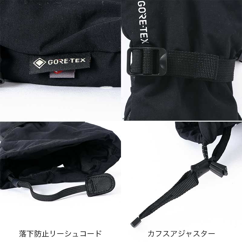 QUIKSILVER/クイックシルバー メンズ GORE-TEX ミトングローブ 