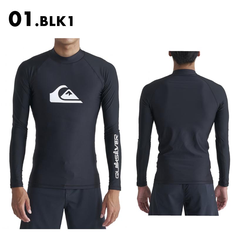 QUIKSILVER/クイックシルバー メンズ 長袖ラッシュガード ALL TIME LR 2024...